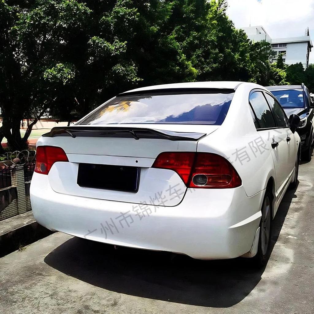 R-Style Rear Spoiler Deflector for 2006-2011 Honda Civic 8th Gen Sedan