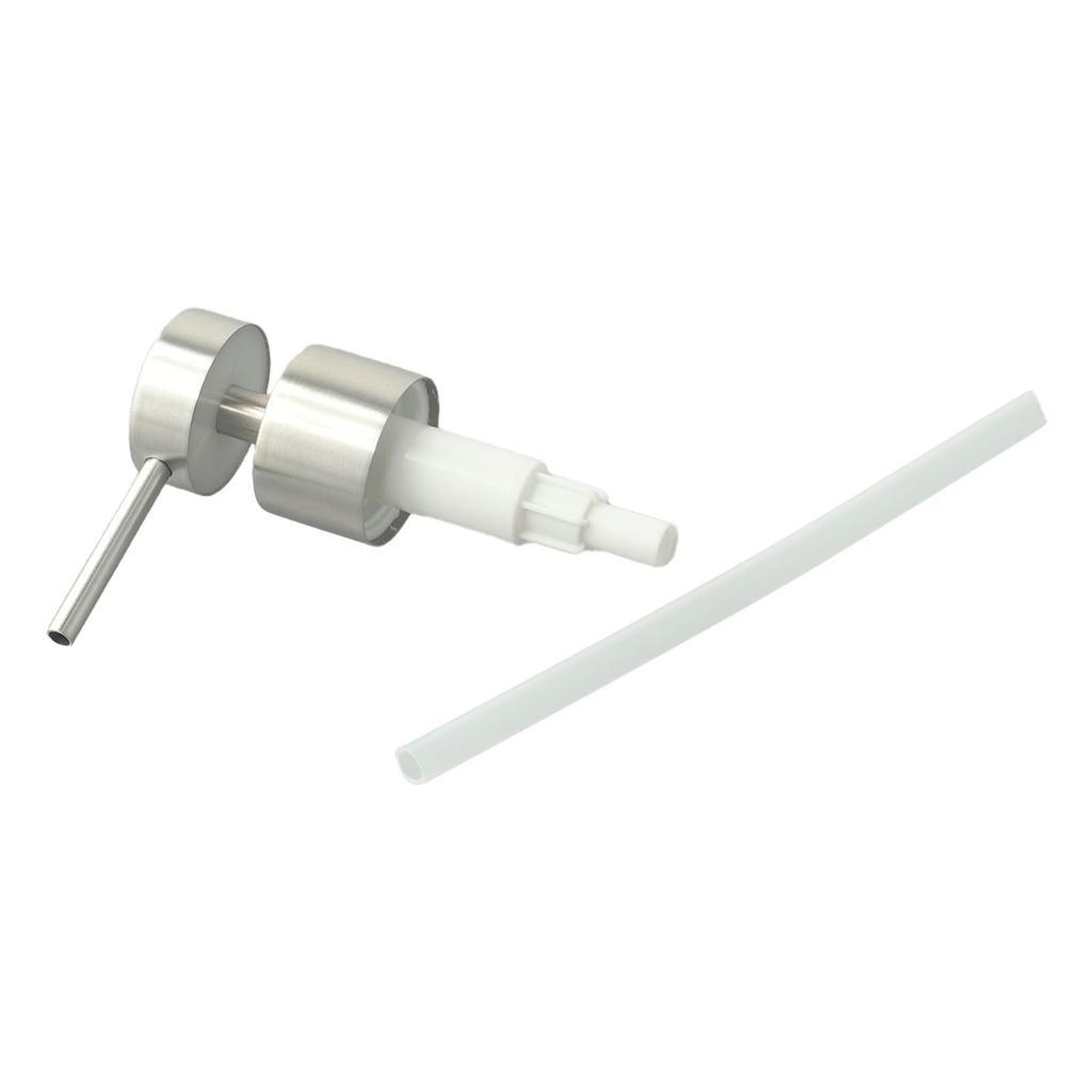 304 Stainless Steel Soap Dispenser Nozzle Liquid Press Head Lotion Pump Bottle