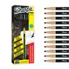 Sharpie China Wax Marker Pencil Unwraps To Sharpen Black S0305070 of Markers Peel-off Ref. [Pack 12] (Used)