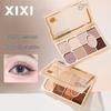 XiXi Brown Rice Eyeshadow Palette: Soft, Smooth Mattes & Fine Shimmers. Bold Colors, Smudge-Proof, Beginner-Friendly.