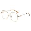 New Fashion Eyeglass Frames For Women Square Shape Anti Blue Light Men'S Eyeglass  Glasses Frame
