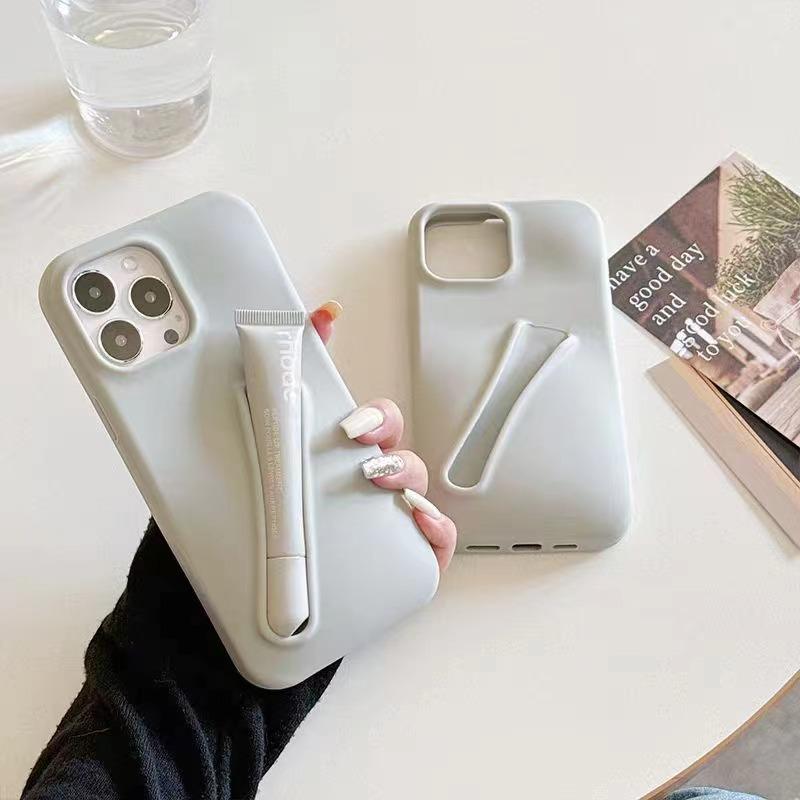 Odpowiedni dla 15-otworowego Apple'a, Unikalny i Kreatywny Etui na Szminkę w Stylu Europejskim i Amerykańskim