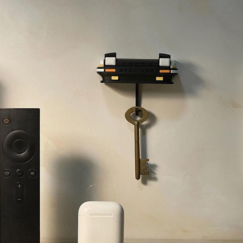 Porta-Chaves Vintage Montado na Parede Ganchos para Chaveiro Portátil Robusto Chaveiros para Faróis Abertos de Carro para Hall de Entrada