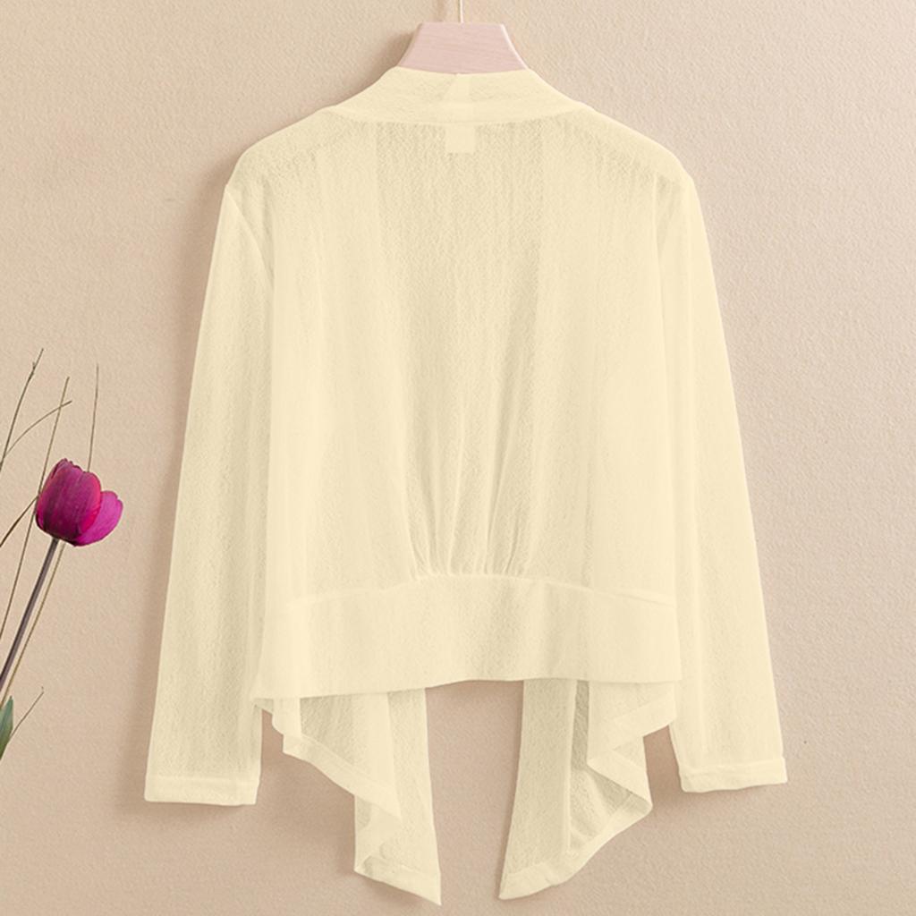 Damenmode Lässig Mode Schnürung Zwei-Wege Strickjacke Temperament Stretch Jacke