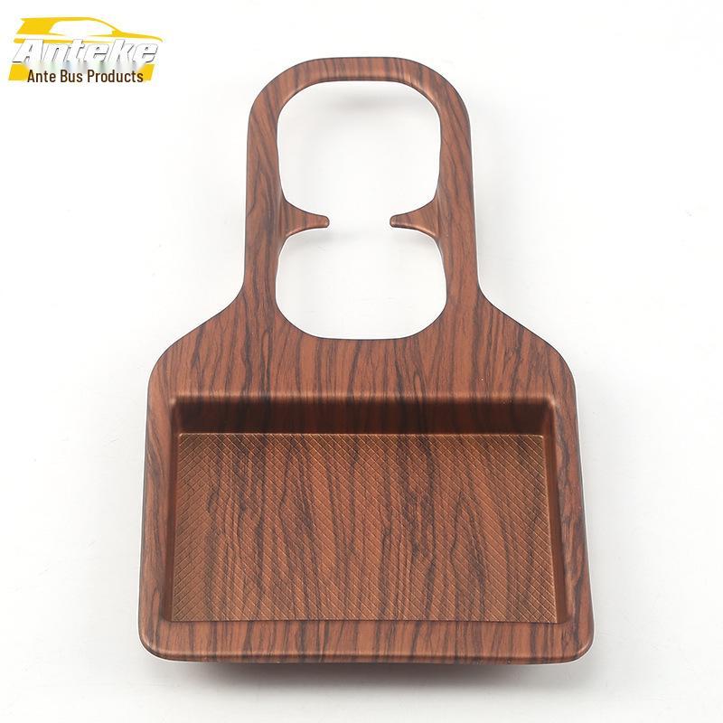 Electroplated Rear Cup Holder Decoration for 17-21 CRV – Third Row Armrest Frame Sticker