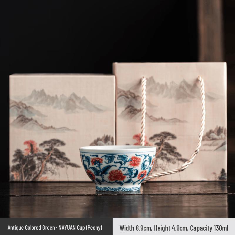 Chaxun Retro Ceramic Teacup