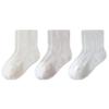Set of 3 Pair Girls Cotton Ankle Socks Baby Hosiery with Nonslip Elastic Cuffs Design for Toddler Boys Girls Comfort