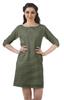 Moomaya 3 4 Sleeve Womens Summer Dresses Casual Shift Dress With Pockets