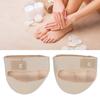 Plantar Fasciitis Heel Protectors Pain Relieve Cups   Breathable Support Cushion Beige