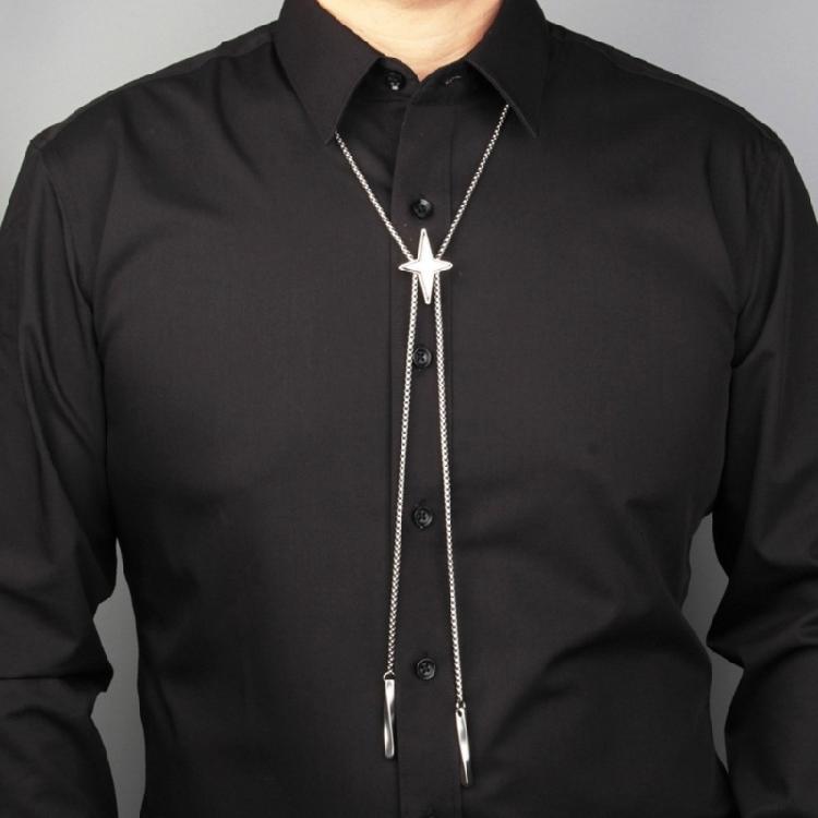 Bolo Tie Necklace for Teenage Girls Cool Chokers Star Jewelry Neck Chain