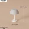 1:12 Dollhouse Miniature Desk Lamp Simulated Pattern Bedroom Lamp  Dollhouse Furniture Decoration