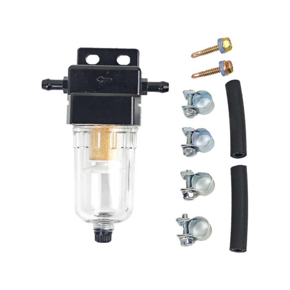 Plastic Diesel Water Separator Filter Black Water Separator Kit Fuel Line Kit Auto Accessories