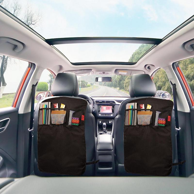 Organizator auto pentru bancheta din spate, organizator de suspensie pentru bancheta din spate, suficient de mare, geantă diverse pentru vehicule, pentru majoritatea sedanurilor, rulotelor, camioane și