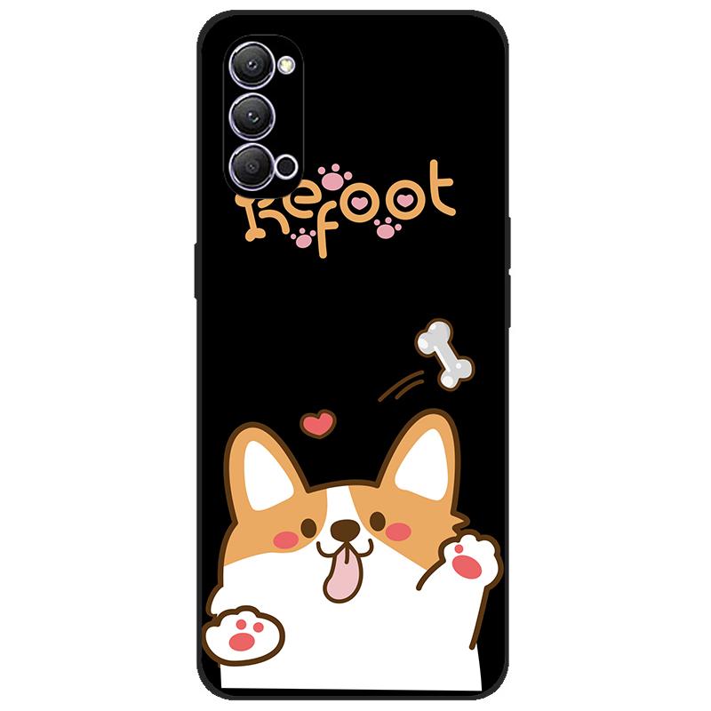 Für Oppo Reno4 Pro Fall Reno 4 Weiche Silikon Nette Gemalt Abdeckung Für Oppo Reno4 5G Reno 4 Pro 5G CPH2089 Telefon Cases Fundas Coque
