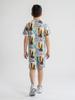 MONTE CARLO Boys Regular Fit Printed Coordinate Set