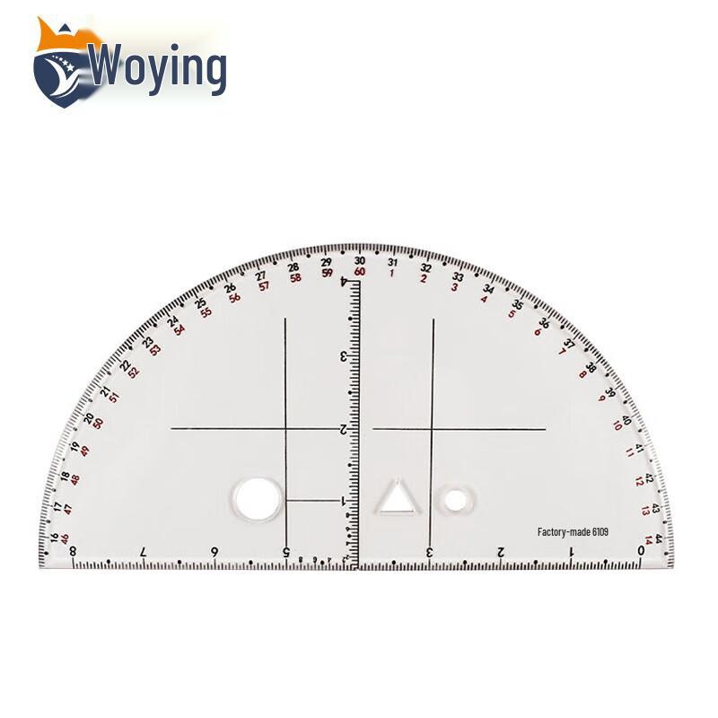 Woyuan Coordinate Mapping Protractor