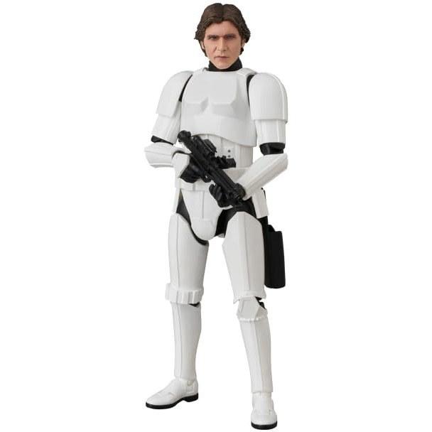 MAFEX No.258 HAN SOLO (STORMTROOPER DISGUISE) approximately 155mm tall painted action figure