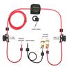Professional 12V 140A Double Battery Isolator Kit Waterproof Voltage Sensitive Relays For ATV UTV Marine Applications