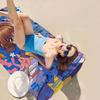 C-CardcaptorS S-Sakura Big Microfiber Beach Towels Quick Dry Towel Sand Beach Towels Pool Towel for Travel Swim Pool Yoga