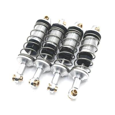 4 peças MJX Hyper Go 14301 14303 14302 1/14 carros R/C Peças atualizadas Amortecedor Hidráulico a Óleo Dianteiro/Traseiro de Metal