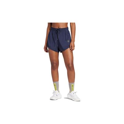 X Stella McCartney Pure Logo Two-In-One Training Shorts Women Bottoms Legend-Ink-Blue IB6827
