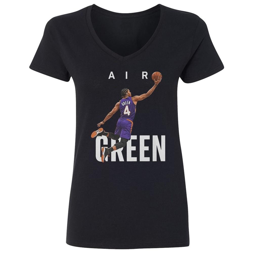 Jalen Green Inspired Air Graphic - Phoenix Tribute Ladies  V-Neck Tshirt Unisex T-Shirt M