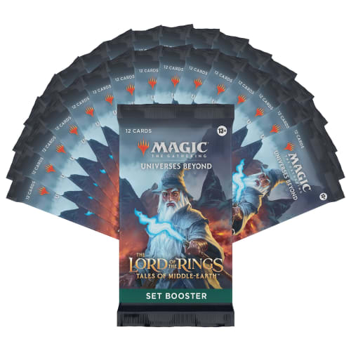 Magic: The Gathering Lord of the Rings: Middle-earth Legends Set Booster, English Version, 30 Packs, MTG Trading Cards, Wizards of the Coast, D1523000