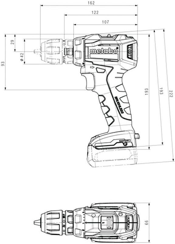 Дрель-шуруповёрт Metabo Powermaxx BS 12 BL Q601045500
