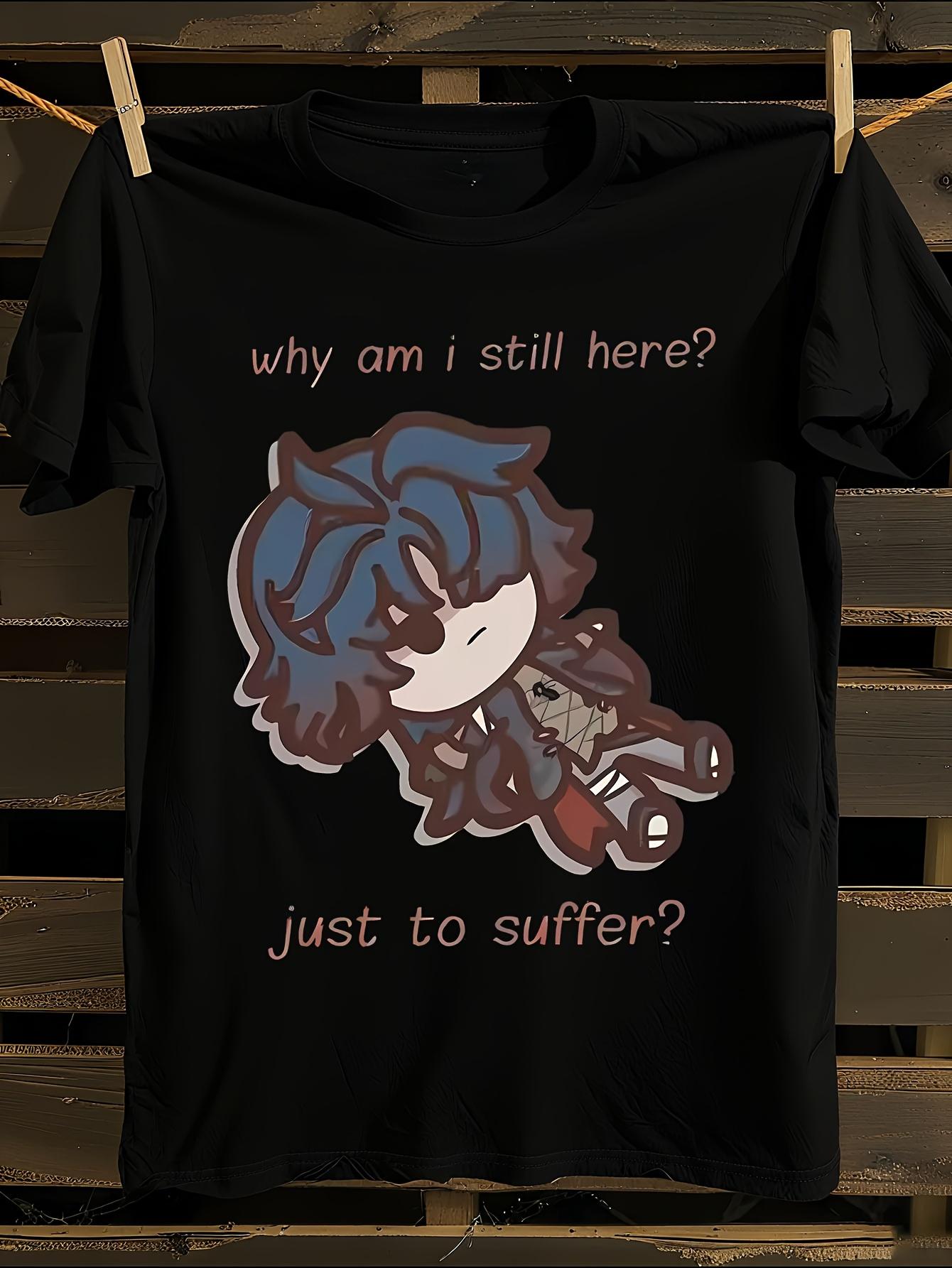 Honkai: Star Rail Blade Suffering Anime Tshirt Anime Grap... S