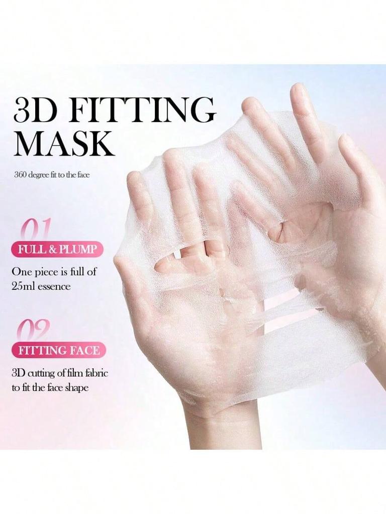 1/5/10pcs Sakura Nicotinamide Mask Brightens, Nourishes And Rejuvenates The Skin,Hydrating Skin,Deep