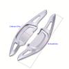 1Pair Steering Wheel Gear Shift Paddle Shifter For Mazda 3 Mazada3 CX30 CX-30    Aluminum Alloy Paddle Extension
