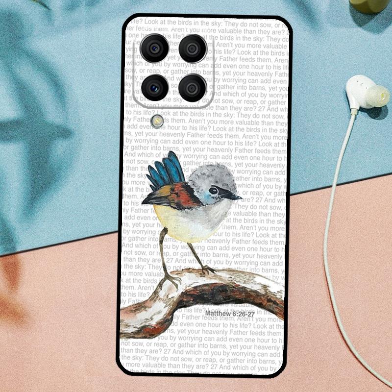 Lovely Birds Hummingbird For Samsung Galaxy M21 M31 M11 M13 M33 M53 M16 M06 M12 M14 M15 M35 M55 M34 M54 M32 M52 Case
