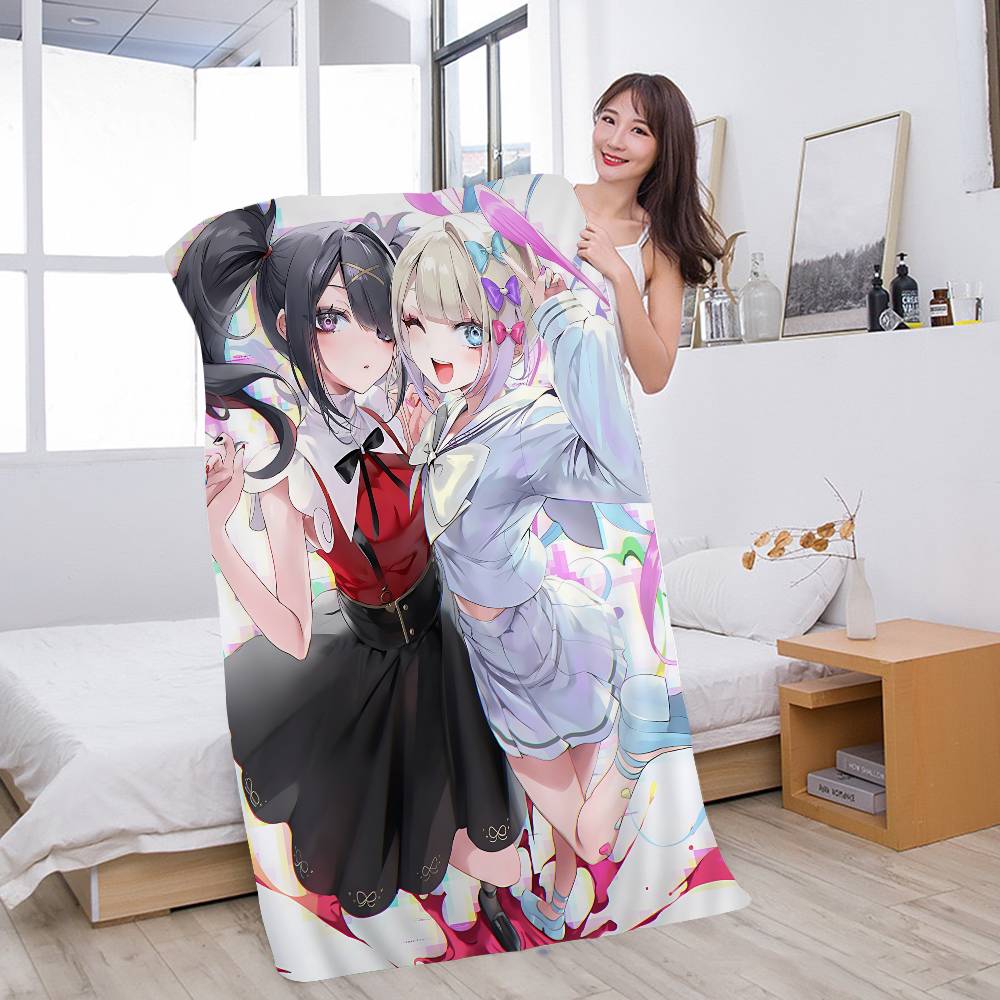 Game N-Needy Girl O-Overdose Microfiber Printed Beach Towel Mountain Climbing Yoga Beach Swimming Running Absorbent Soft Towel