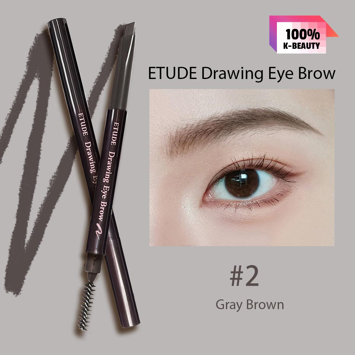 ETUDE Рисующий карандаш для бровей 0,25 г/0,01 унц. (6 вариантов цвета)