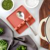 For Multiple Utensils Heat Resistant Spoon Rest Spoon Top Kitchen Utensil Holder Ladles Tongs Kitchen Silicone with Drip Pad