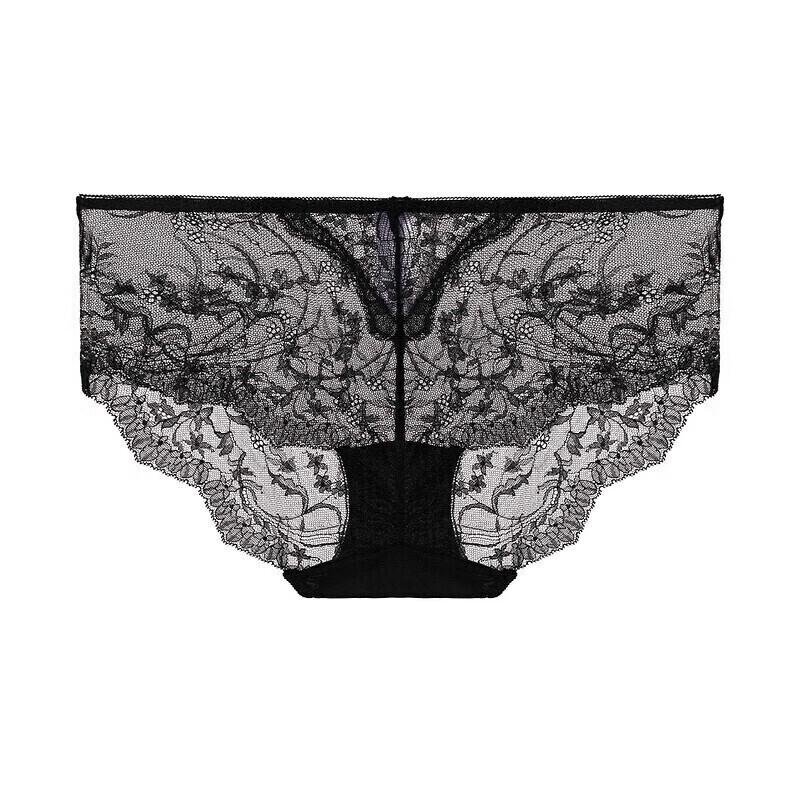 Aimer Women's Sexy Lace Mid-Rise Boy Shorts AM237541