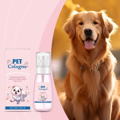 100ml Köpek ve Parfüm Uzun Süre Kalıcı Deodorant Sprey Yapışkan Olmayan Bakım
