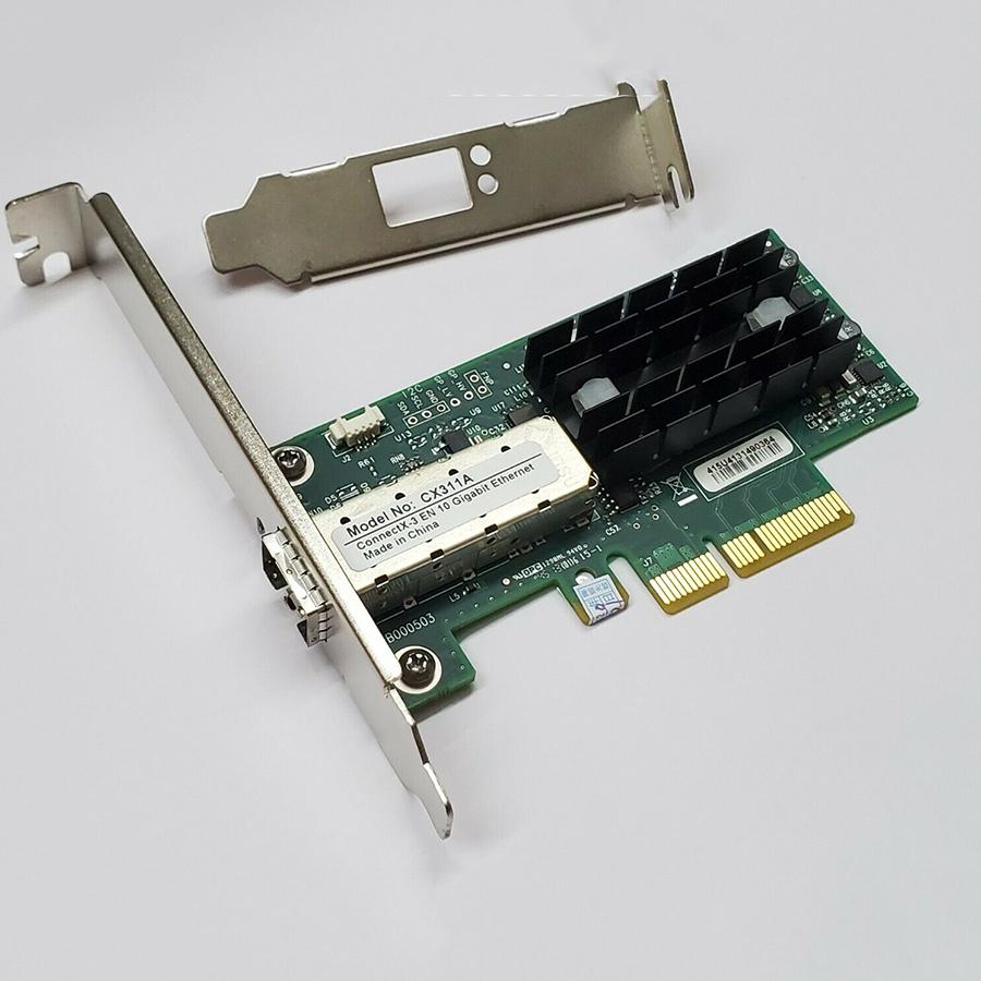 

1PC For MCX311A-XCAT CX311A ConnectX-3 EN 10G Ethernet 10GbE SFP+