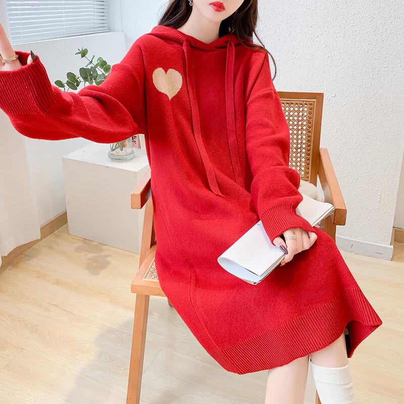 

Mokana Women s Fashion Long Sleeve Knit Dress One Size