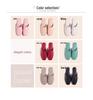 Men's and Women's Lambskin Indoor Slippers - Breathable Leather for Home