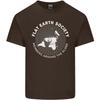 Flat Earth Society Members Around the Globe Unisexs Light Cotton TShirt