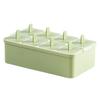 DIY Popsicle Mold Square Ice Cream Making Box Creative Dual Layer Design Tool Green Ice Grid Mold
