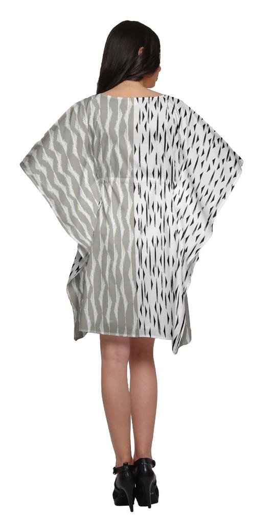 Moomaya Beach Kaftan Dresses For Women Printed Bikini Cover Up Shirt Boho