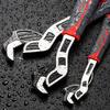 6/8/10/12inch Multi-functional Quick Self-locking Wrench High Hardness Household Maintenance Strong Torque Adjustable Wrench