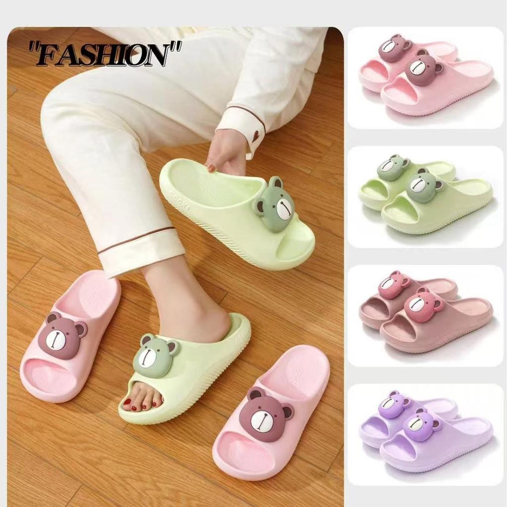 2025 Cute Cartoon Women's Non-slip Indoor EVA Slippers