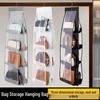 Double-Sided Fabric Hanging Bag Organizer - Dustproof Multi-Layer Wardrobe Storage