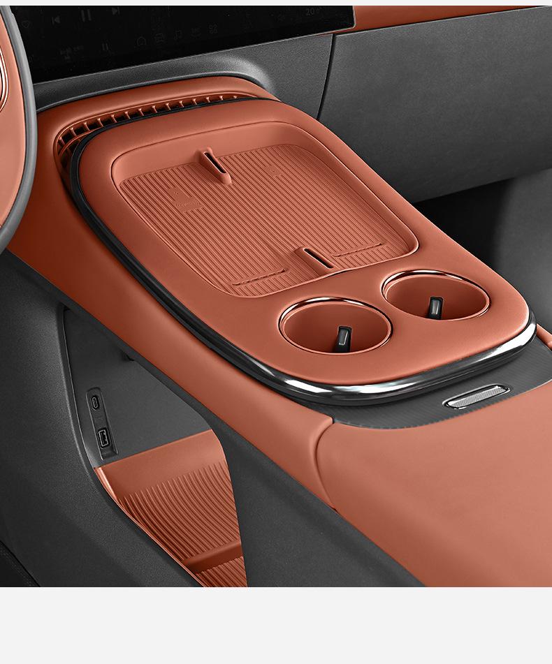 XPeng G7 Wireless Charger & Cup Holder Console Upgrade