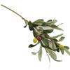 With Olive Fruit Artificial Olive Branch Handmade Fake Olive Tree Branches  Outdoor Indoor