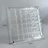 1 Pcs Acrylic Magnetic Seashell Display Box Seashell Display Box Storage Box Small Craft Organizers Compartment