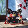 New Boutique And Wind Half Face Cos Lace Cat Face Mask And Wind Hand Painted Fox Christmas Mask